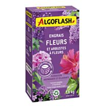 Engrais Fleurs et Arbustes à fleurs Action prolongée 1,8kg - ALGOFLASH