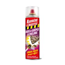Aérosol Spécial Nids de Guêpes/Frelons 500ml - BARRIERE A INSECTES