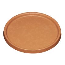 Soucoupe pot element 23 terre de sienne
