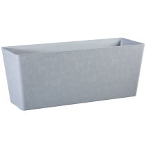 Jardinière Element Recyclée 59,5x21,4x24cm 23,7L Beton - POETIC 
