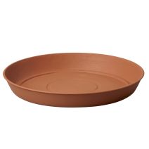 Soucoupe Pot de fleurs Joy 20 terre de sienne recyclée Ø14,8cm - POETIC