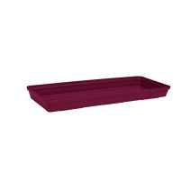 Soucoupe jardinière Roméo Cerise 35x16x3,3cm