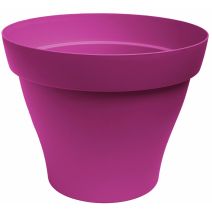 Pot Romeo rond 60 fuchsia