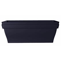 Lot 2 jardinière romeo 50 noir violine