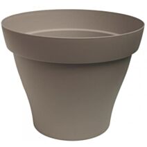 POT ROMEO TAUPE D25 H20