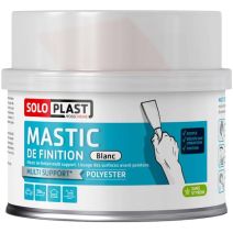 Mastic ferro élastic blanc avec durcisseur 870 g - SOLOPLAST