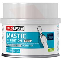 Mastic ferro élastic blanc avec durcisseur 870 g - SOLOPLAST