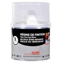 Résine de finition type topcoat 250 g - SOLOPLAST