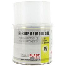 Résine de moulage fabrication pièces polyester 500 g - SOLOPLAST