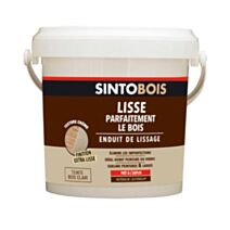Enduit de lissage bois clair - SINTO