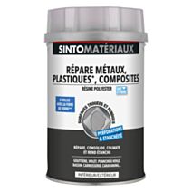 Résine Polyester Répare Métaux, Plastiques et Composites 1100+40gr - SINTO