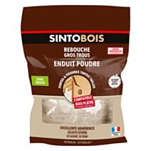rebouche gros trous enduit poudre 1kg- SINTO