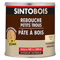 Pâte à bois Rebouche imperfections pin 550ml - SINTO