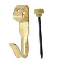 10 crochets acier n° 2 pour tableaux et cadres - LE CROCHET FRANÇAIS