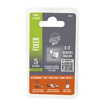 12 Fixations spécial plaques de plâtre