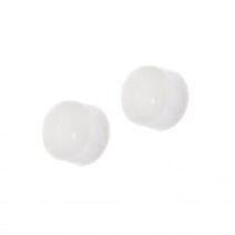 10 punaises magnétiques blanches