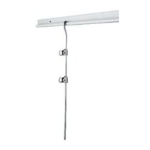 Kit de montage pour cimaise argent