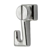 2 crochets de suspension nylon spécial cimaise