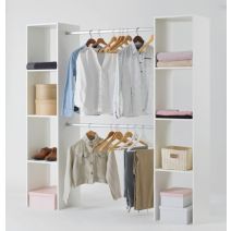 Dressing Combi Module A 138x180x40cm blanc - EKIPA