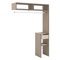 Dressing Chicago Module F Chêne 141x203x40cm Chêne - EKIPA
