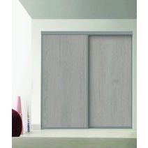 Porte de Placard Silex Coulissantes Sous-comble Gris