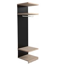 Dressing Play Module tablettes L60xH220x60cm 18mm Chêne - EKIPA