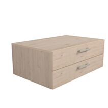 Dressing Play Module 2 tiroirs L90xP56xH32cm Chêne - EKIPA
