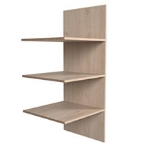 Dressing Play Module 3 tablettes L60xH134xP56cm Chêne - EKIPA