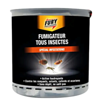 Fumigateur tous insectes 150m3 / 25m2 - FURY