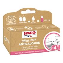 8 pastilles anti-calcaire framboise Ultra Dose 8 g - SPADO