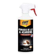Fury tue punaises de lit et acariens prêt à l'emploi 500 ml