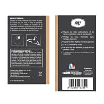 4 Crochets antimites textiles - FURY