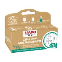 4 pastilles Nettoyant Multi-surfaces Menthe Ultra Dose 8 g - SPADO
