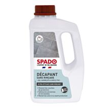 Décapant sans rinçage sols carrelés & vinyle PVC 1 L - SPADO