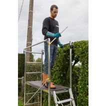 Echafaudage Jardin Roulant GARDEN'UP Aluminium 3,40m - CENTAURE