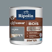 Peinture Protection eXtreme bois 0,5L gris bleu
