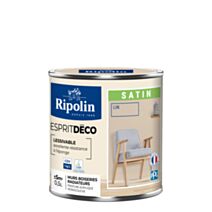 Peinture Murale Toutes Pièces Satin Lin 0,5L - RIPOLIN