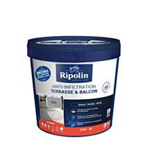 Anti-infiltration Terrasse et balcon 5L gris RIPOLIN