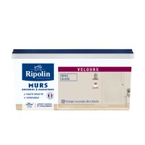 Peinture déco velours 2,5 l beige glaise 