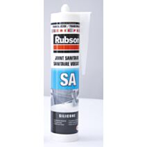 Mastic sanitaire 300 mL transparent - RUBSON