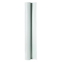 Canisse double face PVC Plastic'Ovale occultant 95% 1x3m Blanc - SICATEC