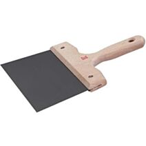 Couteau à enduire lame acier manche bois 12mm