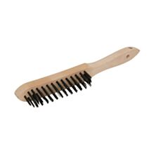 Brosse métallique à manche rigide