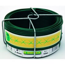 Fil d'attache vert 100 m pour grillage en rouleau - DIRICKX