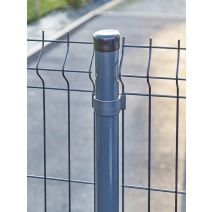 Poteau Rond Univers Gris 7016 Ø48mm h2,50m - DIRICKX