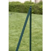 Jambe de force plastifiée pour clôture grillage souple L2,00m Gris - DIRICKX