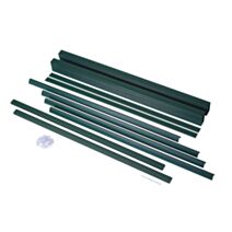 Lattes d'occultation rigides pour panneau grillagé rigide 1mx2m vert - DIRICKX