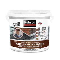Anti-infiltrations Toutes Toitures 1 kg noir - RUBSON