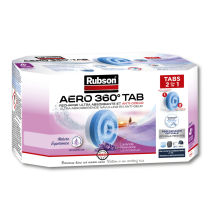 4 recharges absorbeur d'humidité Aero 360° lavande - RUBSON