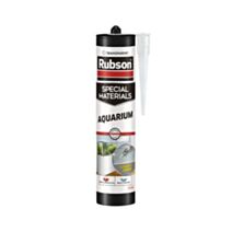 Mastic Spécial Verre Aquarium 280 mL transparent - RUBSON